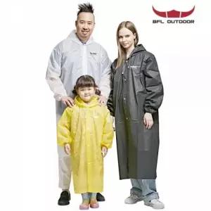 경량 eva 우비 휴대용 레인코트 비옷 캠핑 방수 성인