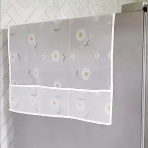 냉장고포켓주머니 다용도수납포켓 반투명 덮개용 수납걸이 PEVA 다용도