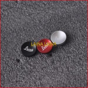 레이카 M6 M3 MP M8 M9 X1 X2 M10 M240용 고무링이 있는 금속 오목 표면 카메라 소프트 셔터 릴리즈 버튼