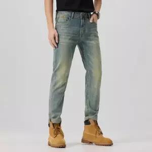 슬램덩크 빈티지 바지 남사친 청 배기핏 스트릿룩 슬림핏 신당 다리 HO1