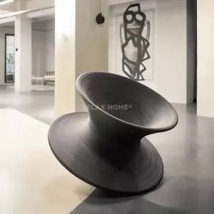 팽이의자 자이로 스코프 카페 라운지 야외 의자 팽이 로비 호텔