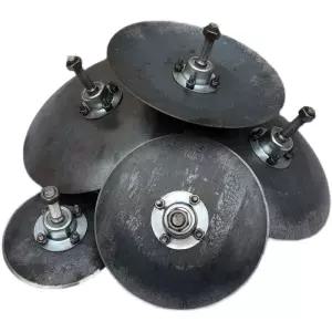 원판 쟁기 경작기 경운기 농업용 논갈이 농기계 부품