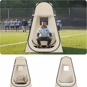 VEVOR 팝업 스포츠 텐트 1-6인용 8사이즈 옵션 클리어 버블 바닥 매트 및 상단 커버가 있는 방수 야외 포드