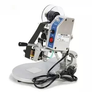 유통기한 날인기 자동 공장용 탁상형 라벨기 프린터 마킹기 생산일자 스탬프