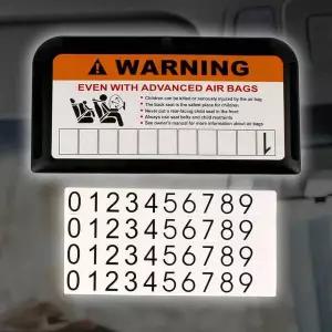 썬바이저 수납 카드홀더