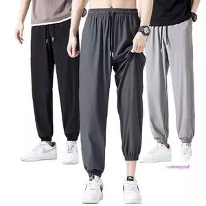여름 냉감 팬츠 찰랑 아이스 조거 빅사이즈 바지pqr312