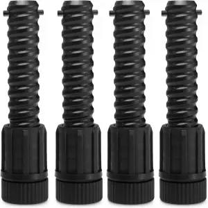 캠프 스토브 다리 레벨러 조절 가능 셰프 익스플로러 액세서리 직경 1.25인치 원형 검은색 4개로 야외 캠핑