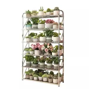 스텐 화분받침대 베란다 분재 절약형 스탠드 발코니 선반