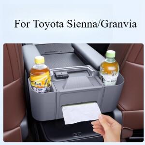 토요타 시에나/그란비아 뒷좌석 수납함 암레스트 박스 걸이형 티슈 보관 정리 자동차 내부 액세서리
