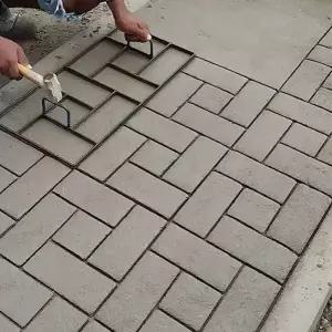 보도블럭 거푸집 물결 디딤돌 틀 조경 화단 정원용 시멘트 몰드 블록 셀프시공