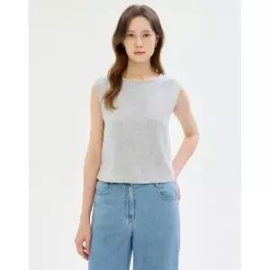 질스튜어트 JILLSTUART 뉴욕 여성 [백화점BEST]블루 글리터장식 민소매블라우스