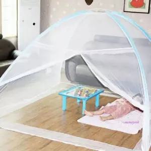 대형 원터치식 간편설치 왕특대 유아 모기장 침대용vwx548