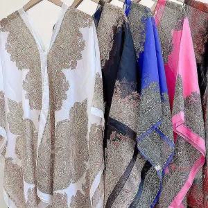 여름 비치웨어 몽골망토 가디건 숄망토 쉬폰 스카프vwx155