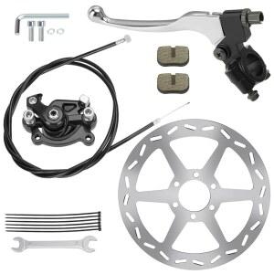 CILOYU 미니 자전거 브레이크 레버 180mm 모토박스 교체 CC100X MBX11 79cc MBX10 부품 Baja 97cc MMB105 파워스포츠 100cc MBX80 디스크 로터 CT100U DB30