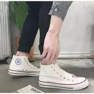 캔버스화 단화 발목 스니터브 운동화 남자 하이탑 고등 중학생efg961