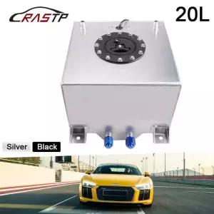 RASTP-하이 퀄리티 알루미늄 범용 오일 탱크 미러 광택제 연료 전지 캡 및 폼 내부 센서 RS-OCC040 20L