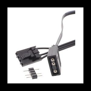 호환 Corsair 4PIN RGB to 표준 3 핀 5V 어댑터 커넥터  케이블 25cm