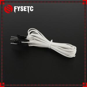 5PCS HT-NTC100K 서미스터 온도 센서 L 3D 프린터 부품 1M 350도용 Prusa i3 MK2S/MK3/MK3S 핫엔드 압출기