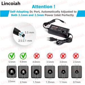 호환 조절식 AC-DC 전원 공급 장치 3V 5V 6V 9V 12V 18V 24V 1A 2A 5A 어댑터 220V  볼트