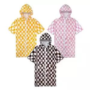 타월 체크면가운