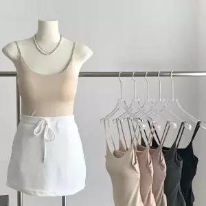 라운드넥 캡내장 이너웨어 끈나시 슬리브리스 EKb8+6Rnw