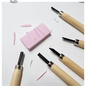 목공용 조각칼 판화 5종세트