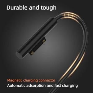 호환 65W 102W 충전기  마이크로소프트 서피스 프로 11/10/9/8/7/6/5/4/3/X  고/노트북/북 전원 어댑터 호