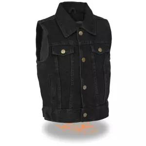 Milwaukee Leather Classic Style Denim Vest - Just Like Dads for Kids 5X-Large [호환]