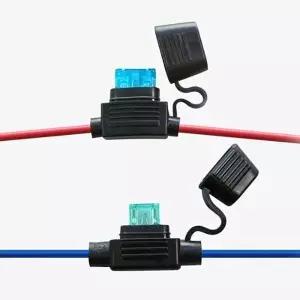 [셀러에이드]DIY용 방수타입 휴즈배선 플렉시블 자동차튜브 자동차LED