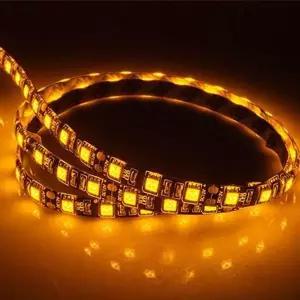 [셀러에이드]플렉시블 LED바 자동차 튜닝 LED 조명 옐로우 24V 5m led바 LED조명