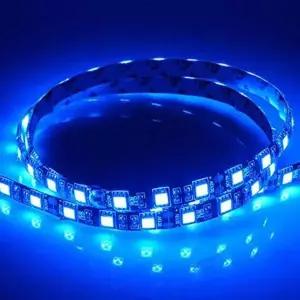 [셀러에이드]플렉시블 LED바 자동차 튜닝 LED 조명 블루 24V 5m led바 LED조명