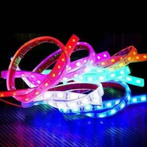 [셀러에이드]튜브형 LED바 인테리어 조명 자동차 튜닝 RGB 3칩 24v led바 LED조명