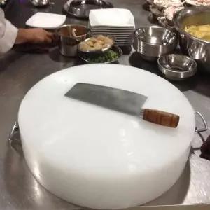 플라스틱 원형 도마 고기 중식 업소용 대형 해체