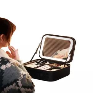 메이크업 LED 조명 출장 화장 이동식 휴대용 가방 22