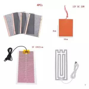 풋워머 발난로 온열기 겨울용 휴대용 온열 히터 패드 바디 발 마사지 마우스패드 신발 골프용 건강 관리 US