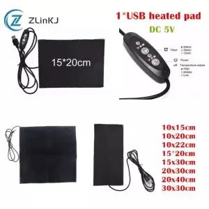 풋워머 발난로 온열기 USB 온열 히터 패드 바디 발 마사지 겨울 휴대용 마우스패드 신발 골프 건강 관리용