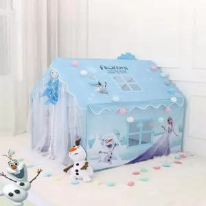 플레이하우스텐트 사각성 공주집 인형  하우스 작은 핑크 케노피 놀이텐트 겨울 모기장