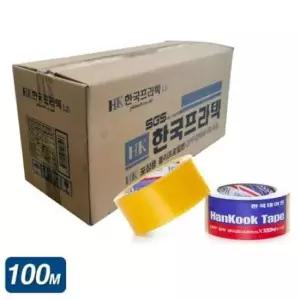 테이프 프라텍 투명 박스테이프 X 1박스 48mm 100M