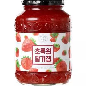초록원 딸기잼 1kg 국산차 딸기잼 잼