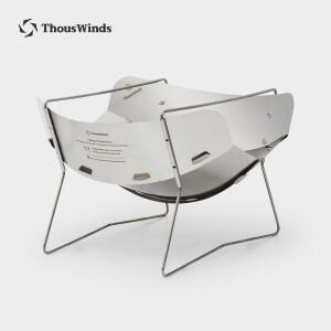 ThousWinds Hanablaze 초경량 야외 접이식 스토브 캠핑용 빠른 설치 나무 화로 트레킹 난방 요리용