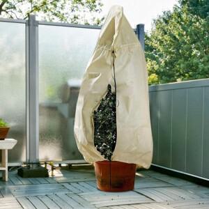 120x180cm 다중 크기 식물 겨울 덮개 부직포 동결 방지 추운 날씨 서리 나무 관목 담요 끈 포함