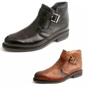 [셀러에이드]케주얼화 9150 남성부츠 바이크 수제화 가죽