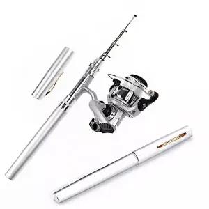 펜낚시대 스피닝릴 미니낚시 풀세트 낚시줄 릴낚시 휴대용