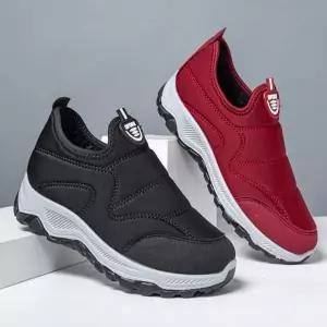 기모 슬립온 털 남여공용 커플 패딩운동화 털운동화