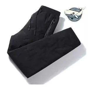 방수 방풍 패딩 조거팬츠 따뜻한 작업복 일자핏 남자와이드슬랙스