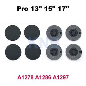 4pcs 하단 케이스 고무 피트 Macbook Pro Air A1278 A1465 A1398 A1502 A1534 A1706 A2442 A2681
