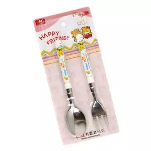 어린이 수저 포크세트 망고 1P 유치원 어린이집 식기