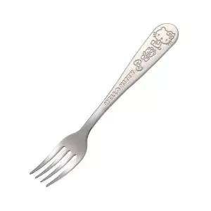 스케이터 헬로키티 스테인레스 포크 식기 도시락