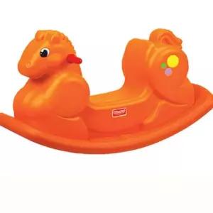 유아흔들말 실내놀이기구 흔들말 오렌지