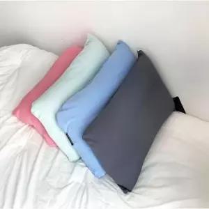 빨아 쓰는 편안한 비즈 사각 베개